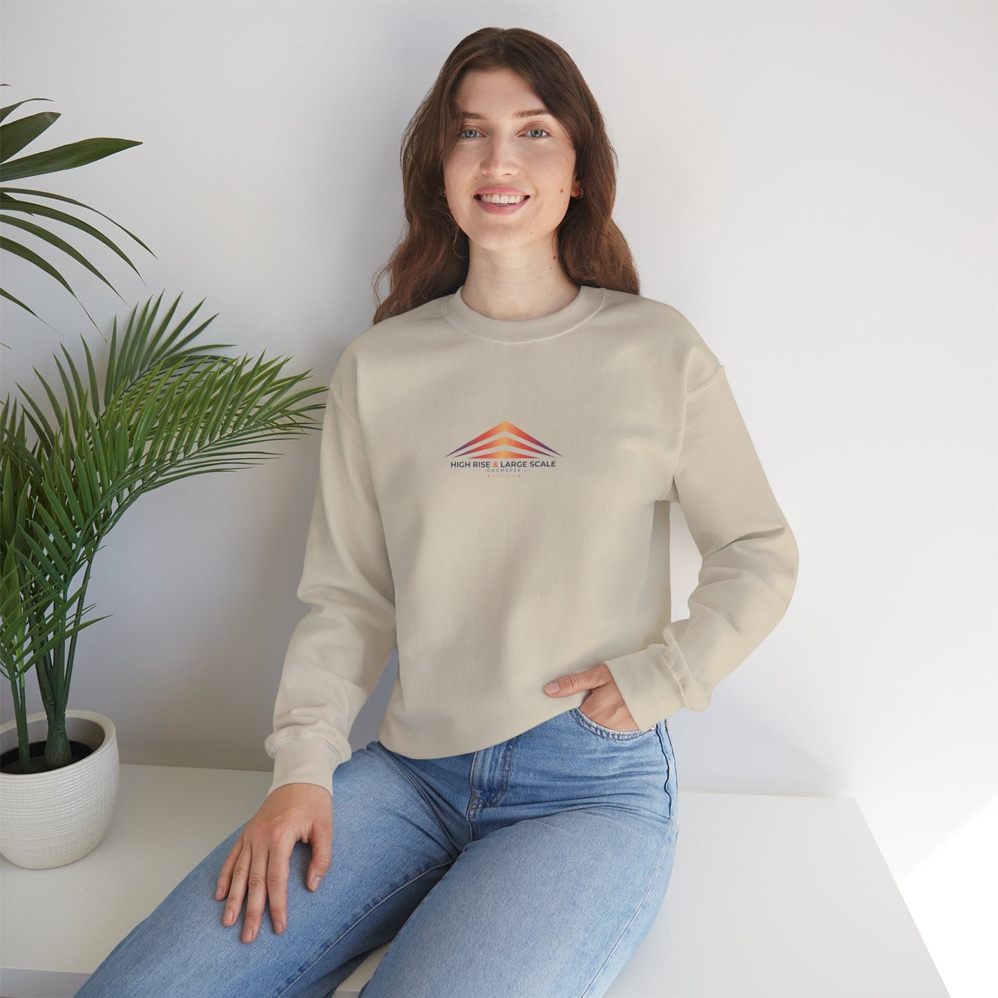 2026 High Rise & Large Scale Crewneck Sweatshirt