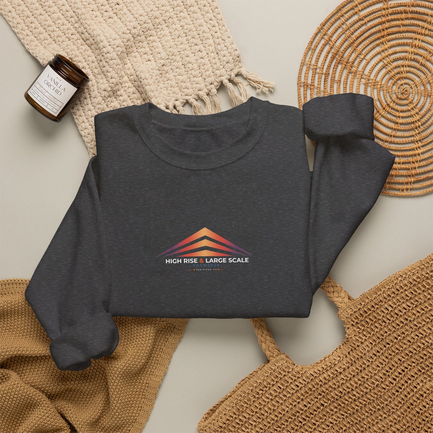 2026 High Rise & Large Scale Crewneck Sweatshirt