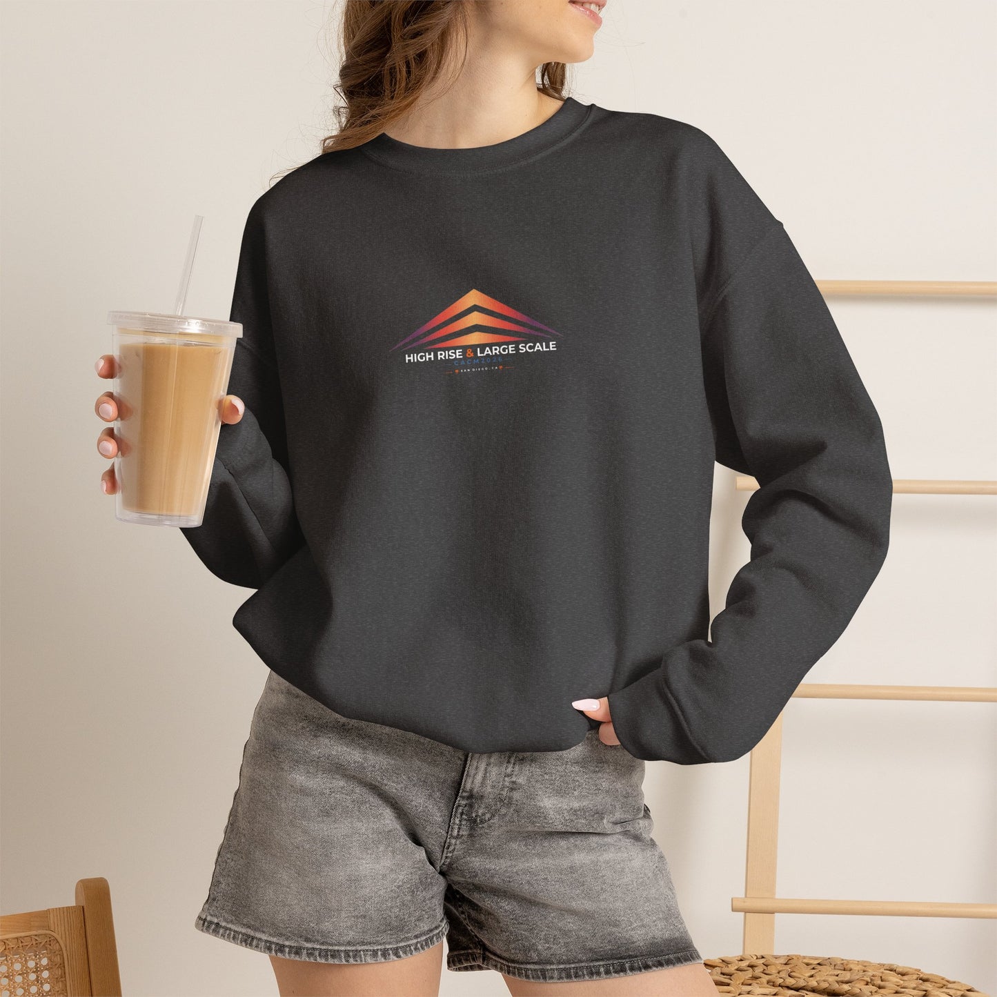 2026 High Rise & Large Scale Crewneck Sweatshirt