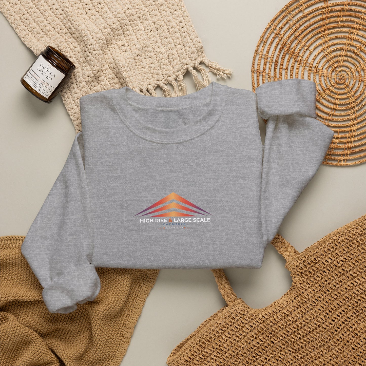 2026 High Rise & Large Scale Crewneck Sweatshirt