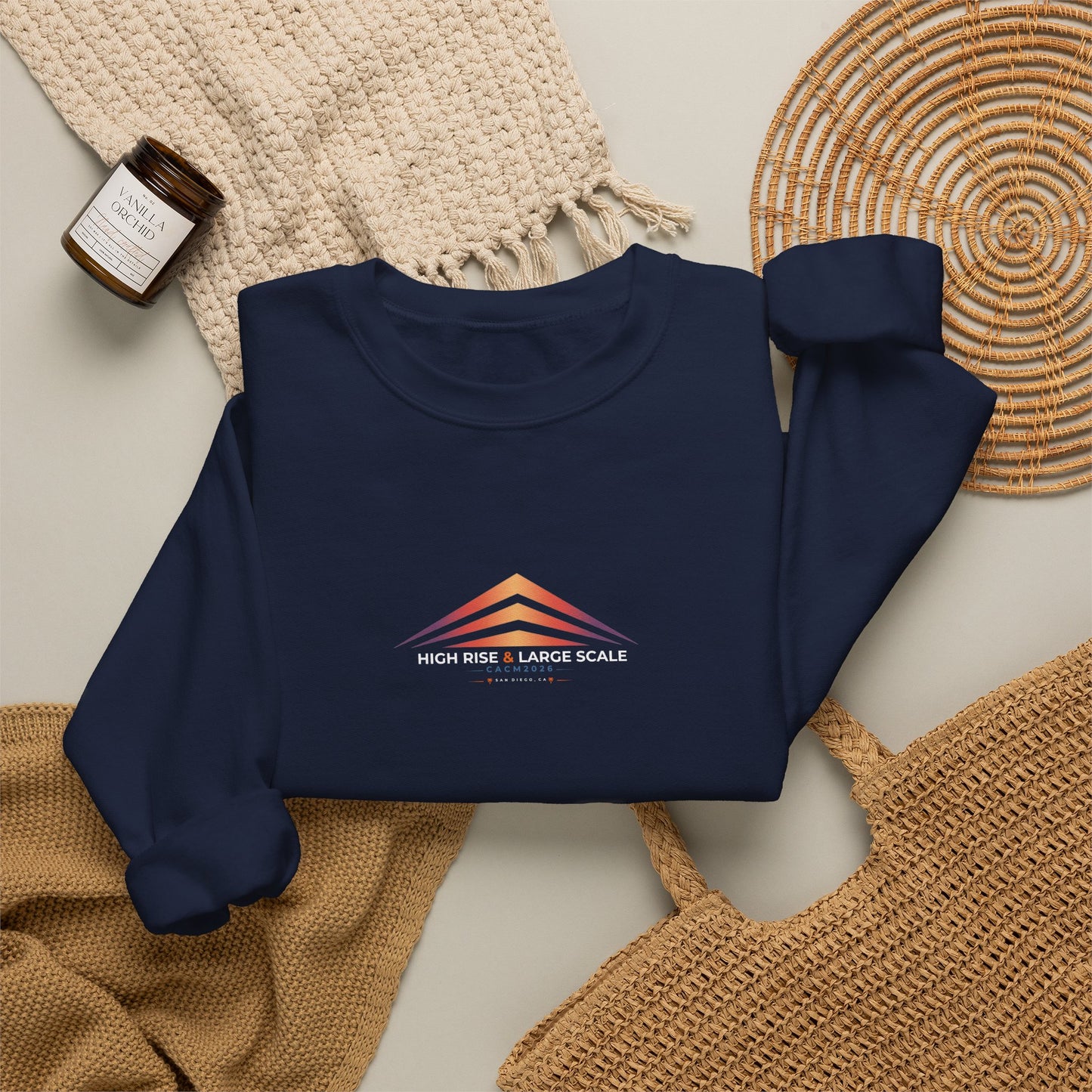 2026 High Rise & Large Scale Crewneck Sweatshirt